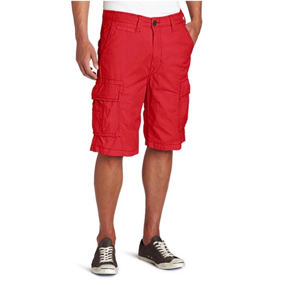 Nwt True Religion Mens Red Samuel Cargo 